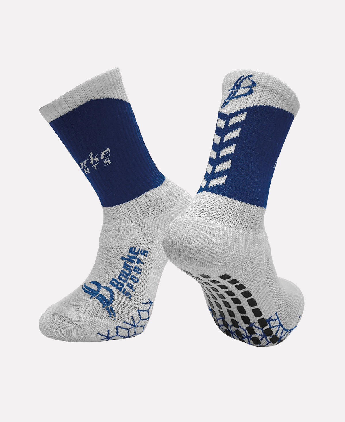 Cappawhite LGFA Miniz Chevron Socks (Blue/White)
