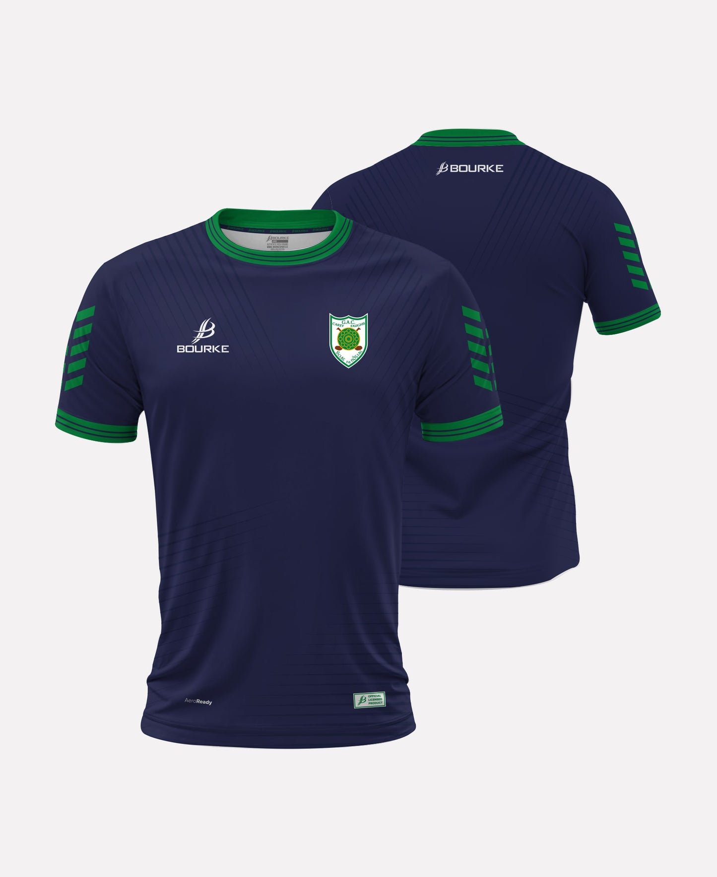 Carey Faughs Jersey (Navy/Green)