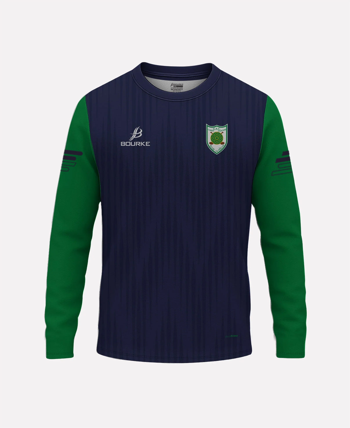 Carey Faughs Warm Up Crew Neck (Navy/Green)