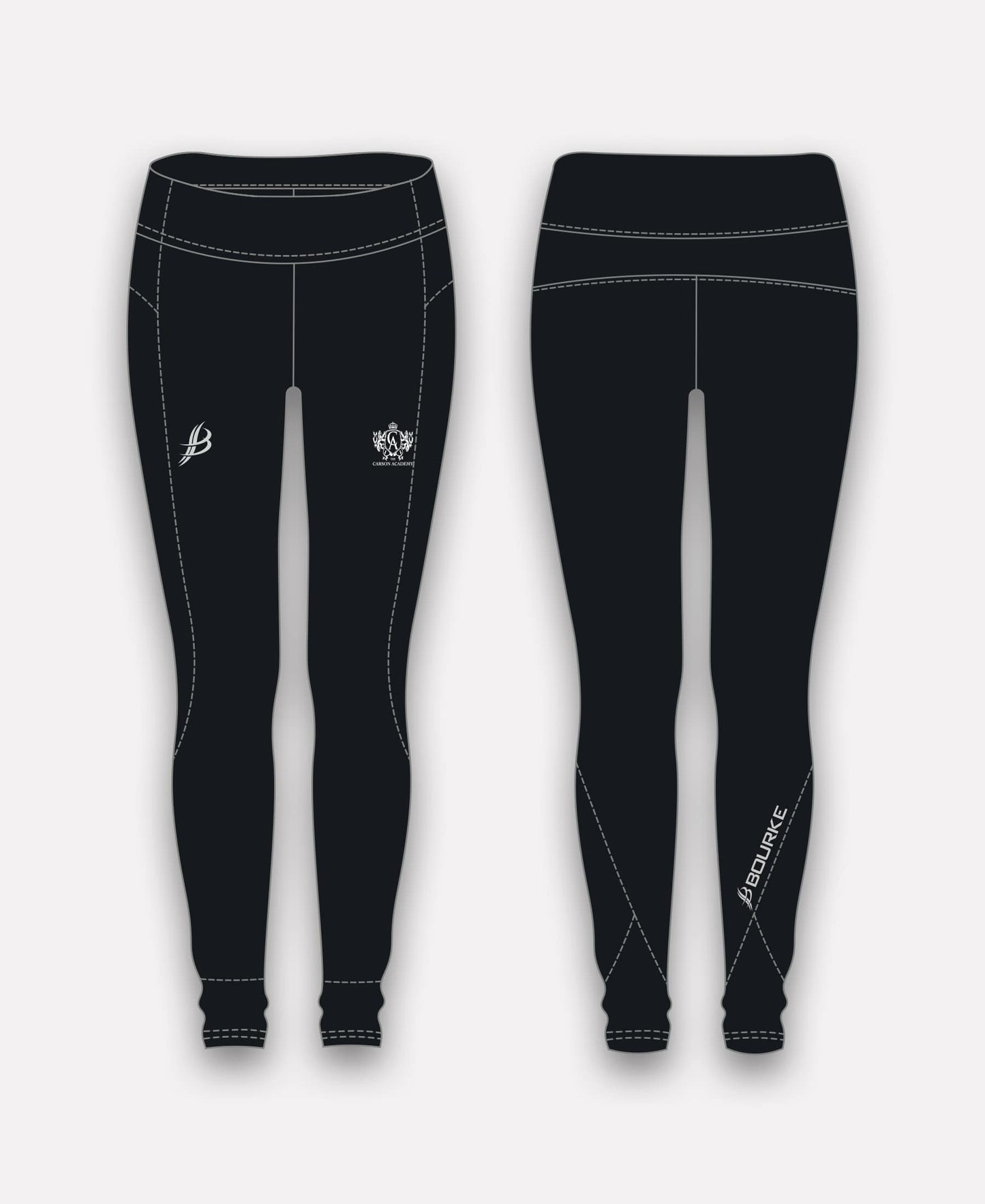 The Carson Academy School Of Irish Dance Leggings (Black)