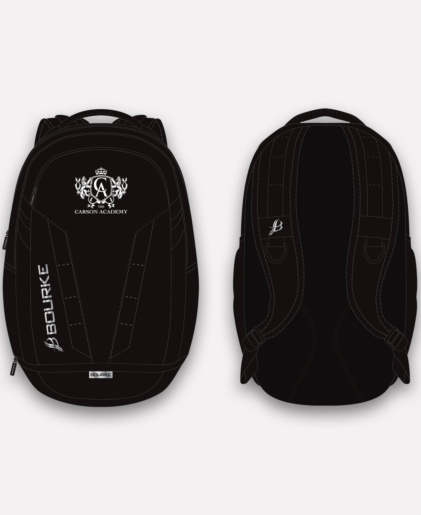 The Carson Academy School Of Irish Dance CROGA Backpack (Black)