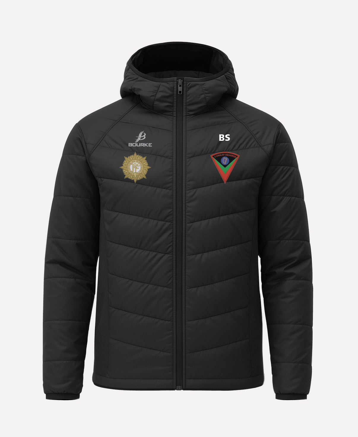 Cathal Brugha Barrack FORTIS Hooded Jacket (Black)