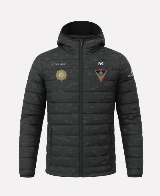 Cathal Brugha Barrack Reflective Camo Jacket (Black)