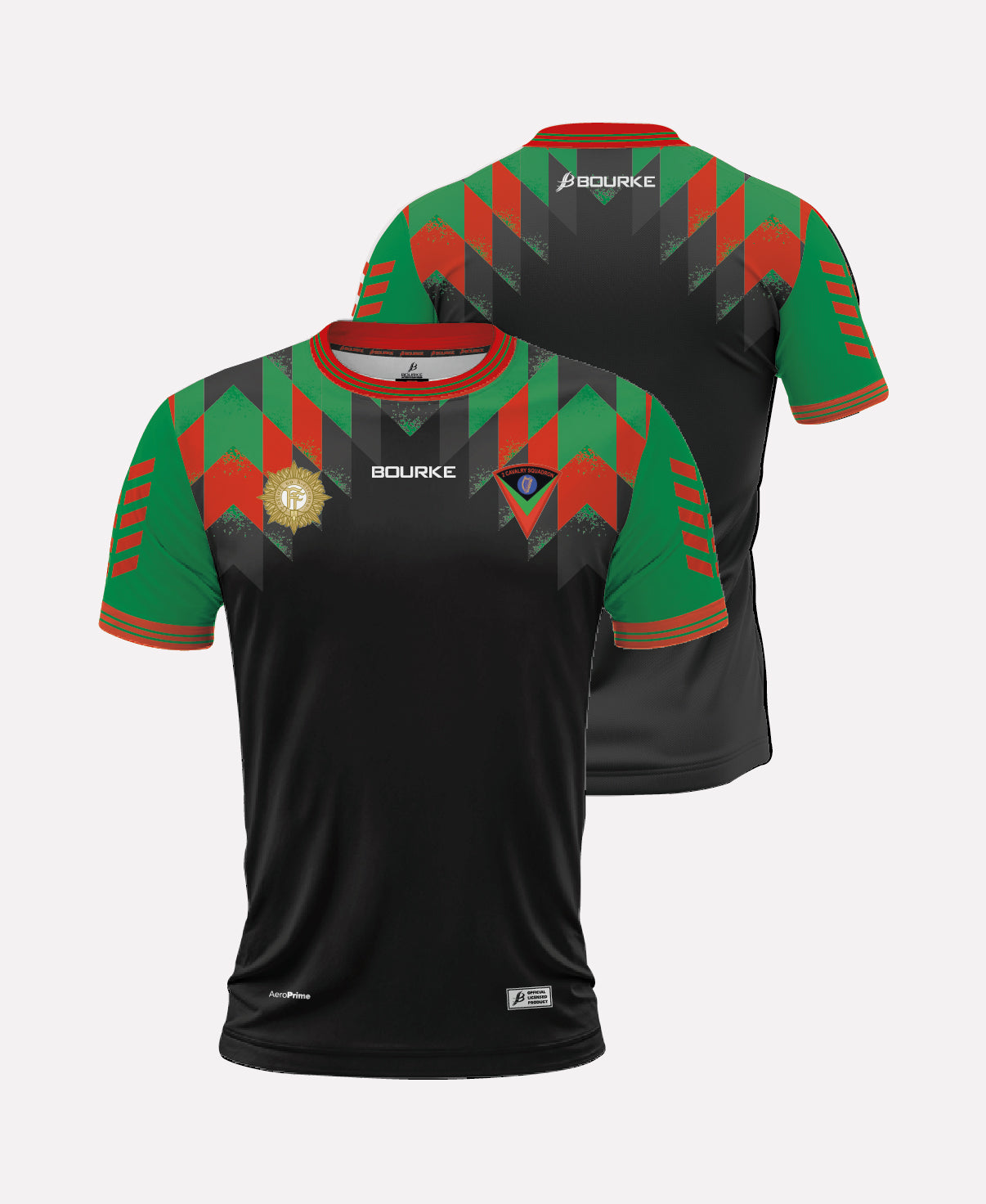 Cathal Brugha Barrack Jersey (Black/Green/Red)