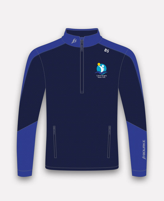 Cathal Brugha Water Polo Croga Half Zip (Navy/Blue)