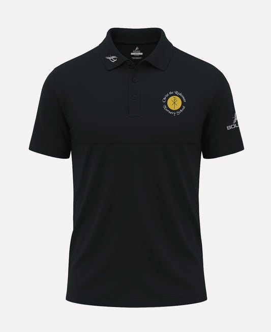 Christ The Redeemer NURSERY Staff FORTIS Polo Shirt (Black)