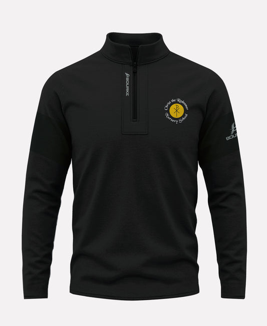 Christ The Redeemer NURSERY Staff TEASRA Half Zip (Black)