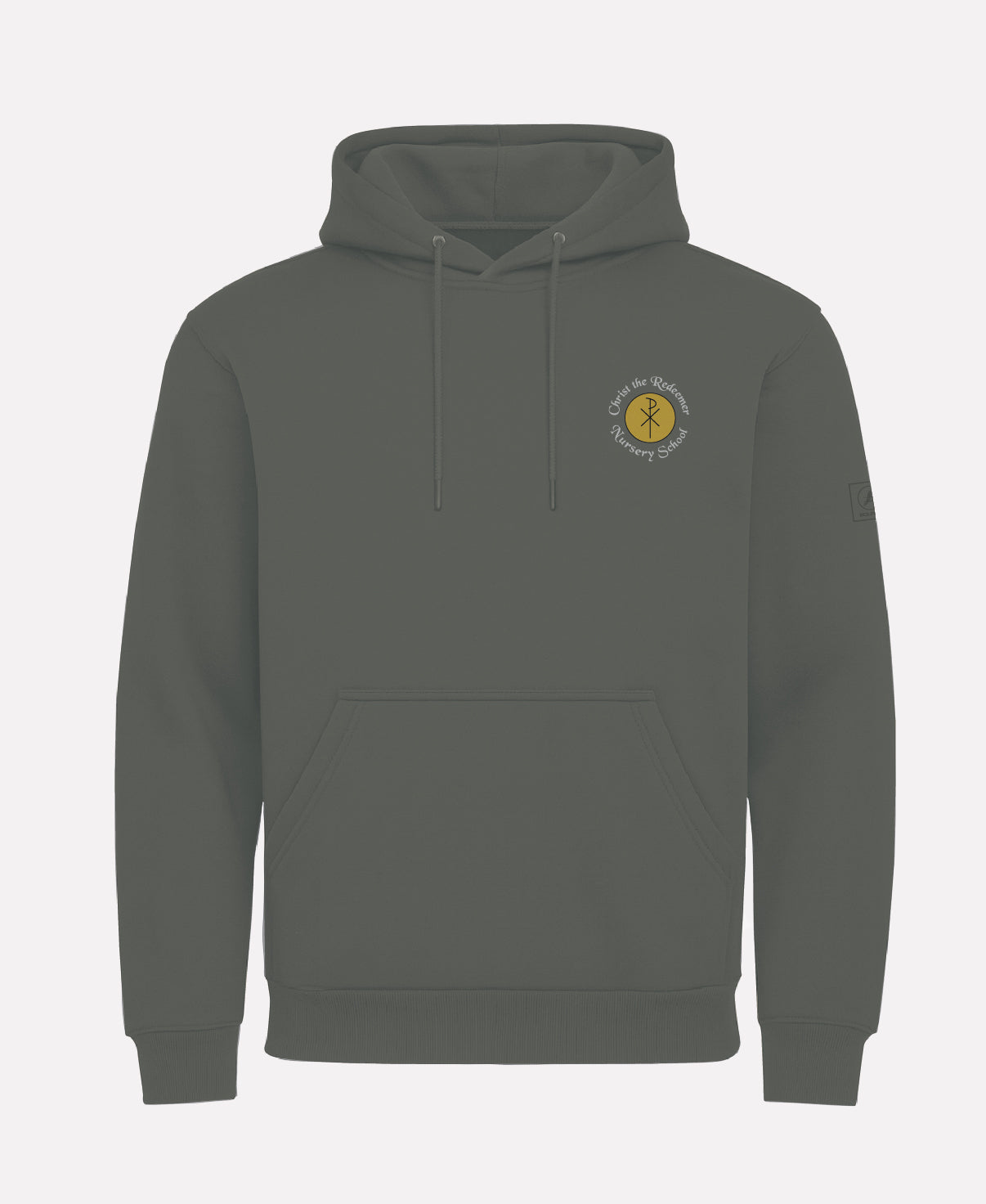 Christ The Redeemer NURSERY Staff TEASRA Pullover Hoodie (Olive)