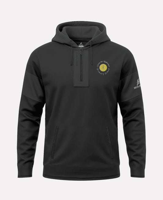 Christ The Redeemer PS Staff TEASRA Half Zip Hoodie (Black)