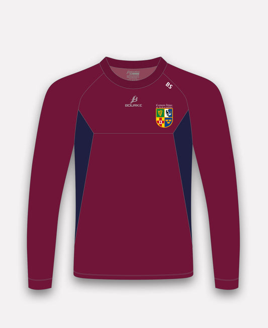 Civil Service Hurling Club BARR Crew Neck (Maroon/Navy)