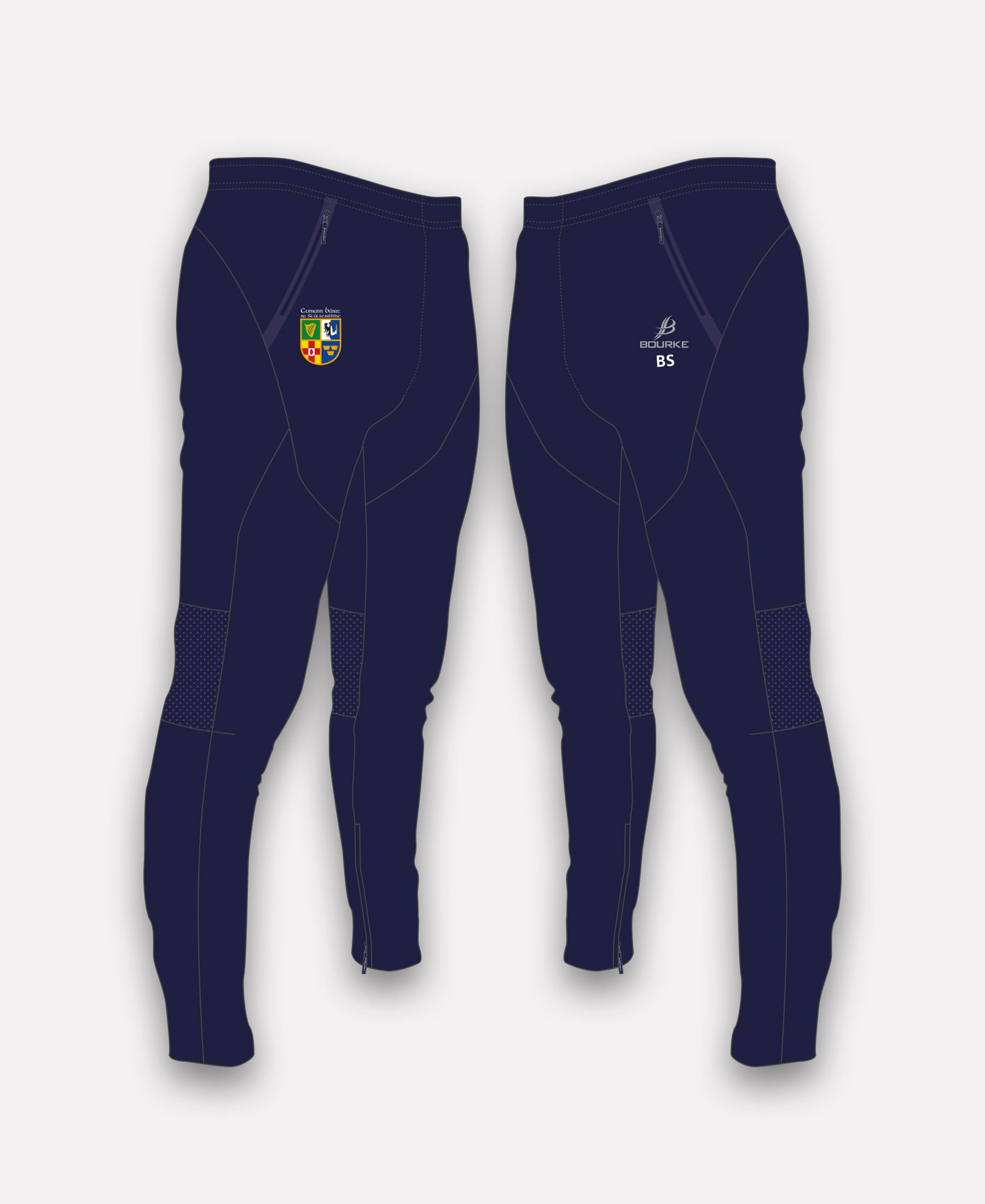 Civil Service Hurling Club Croga Skinny Pants (Navy)