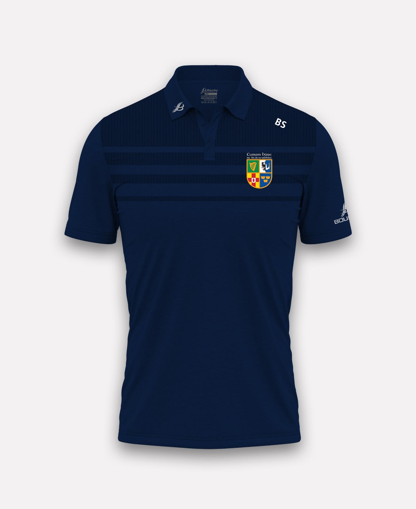 Civil Service Hurling Club TACA Polo Shirt (Navy)