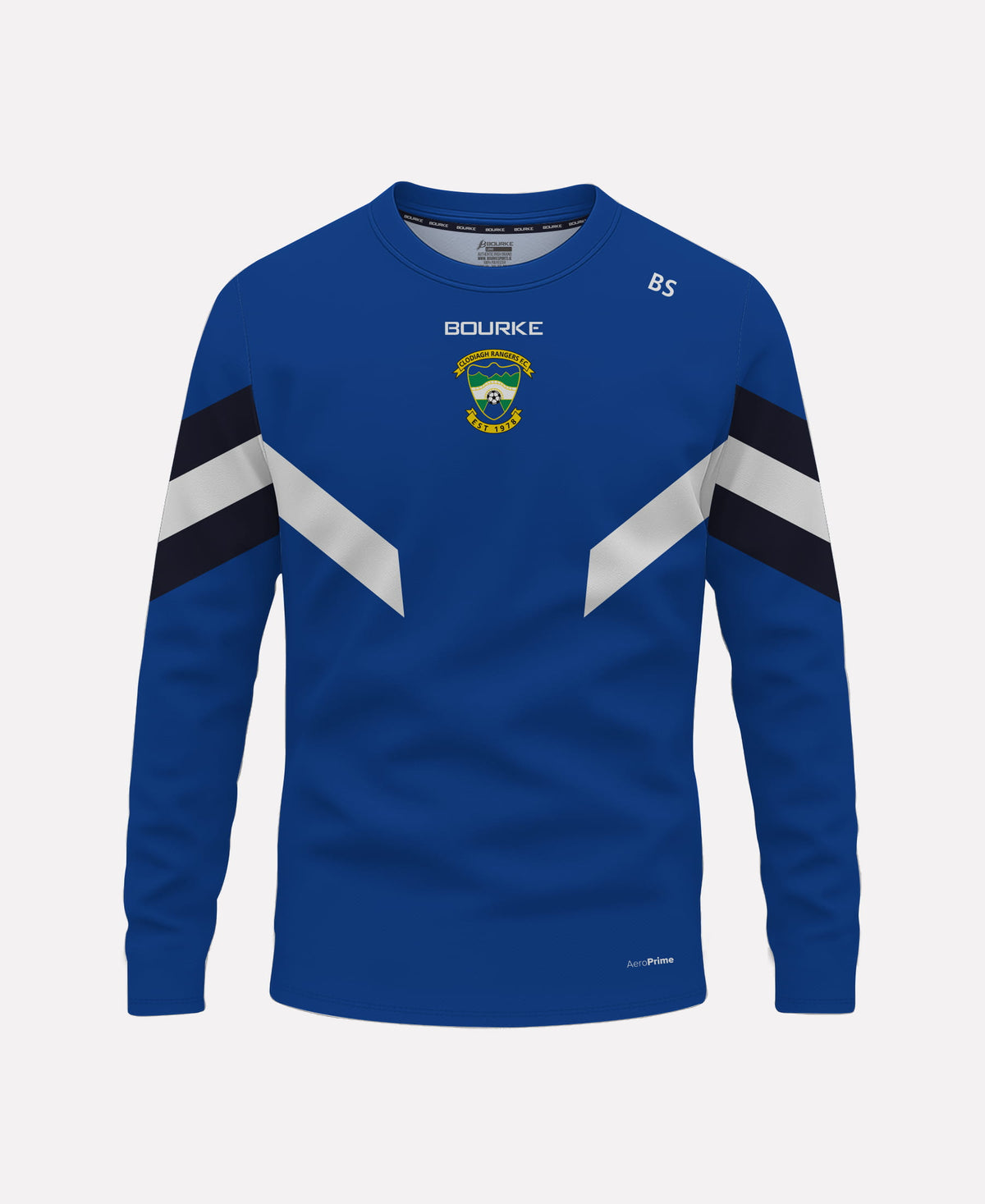 Clodiagh Rangers FC Warm Up Crew Neck 26/27 (Blue/White/Navy)