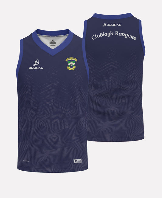 Clodiagh Rangers FC Singlet 2025/26 (Navy/Blue)