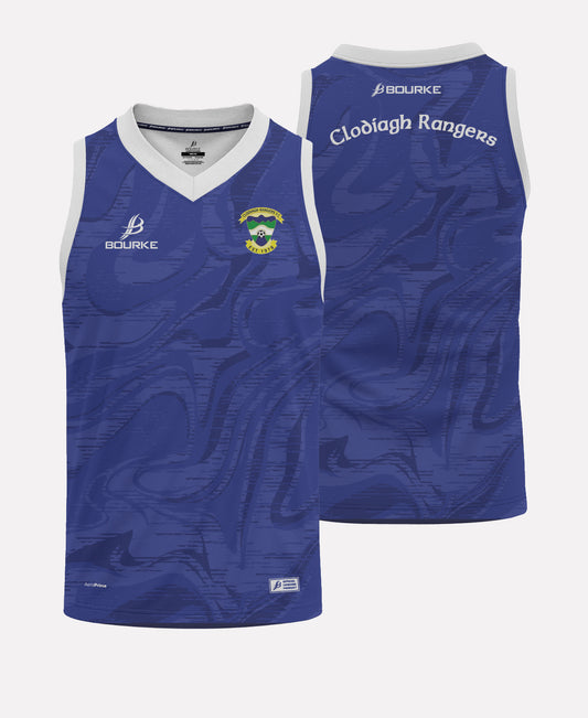 Clodiagh Rangers FC Singlet 2025/26 (Blue/White)