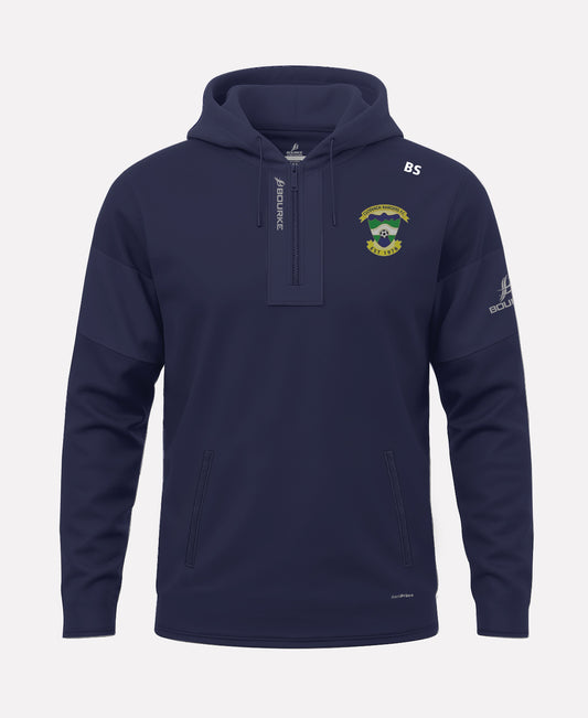 Clodiagh Rangers FC TEASRA Half Zip Hoodie (Navy)