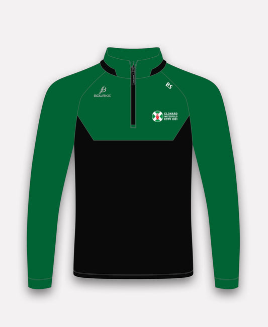 Clonard Waterpolo BARR Half Zip (Black/Green)