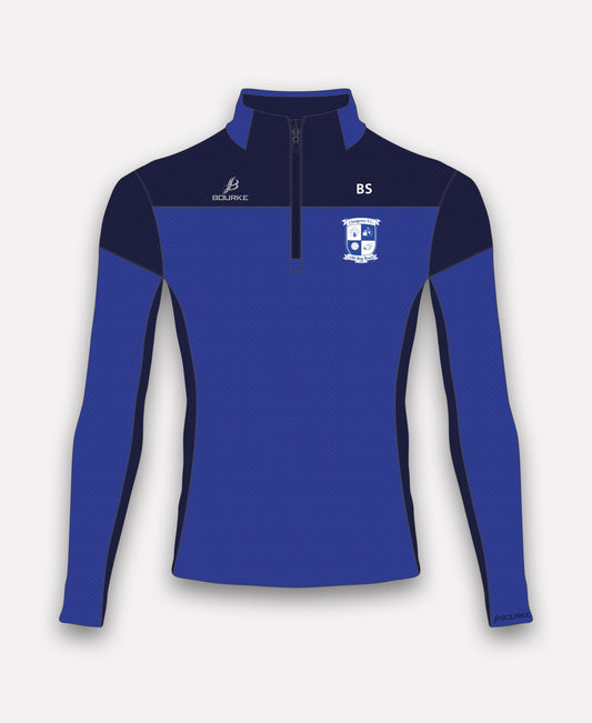 Clongorey FC TACA Half Zip (Blue/Navy)