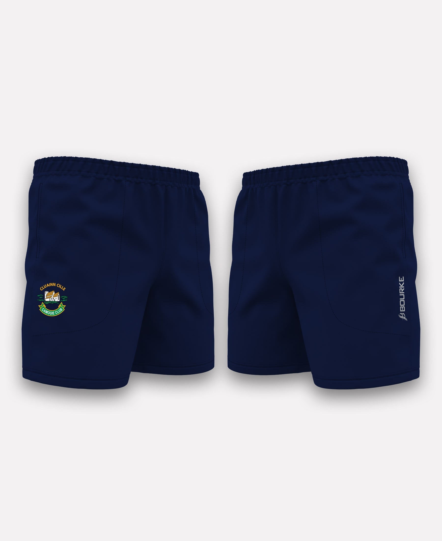 Clonkill Camogie TACA Gym Shorts (Navy)