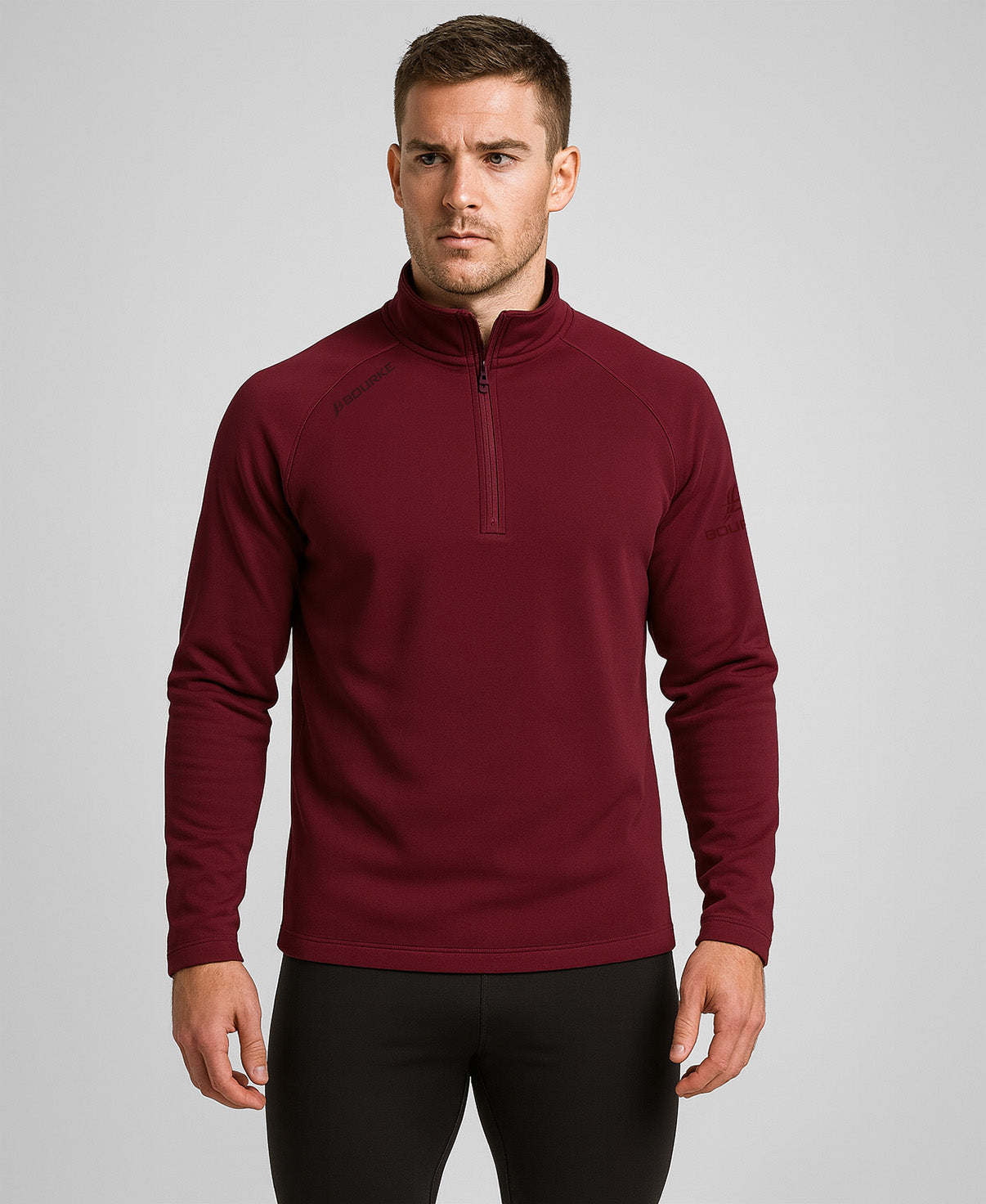 CORE Adult Half Zip (Maroon)