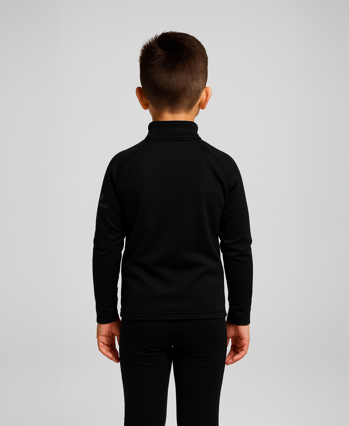 CORE Kids Half Zip (Black)