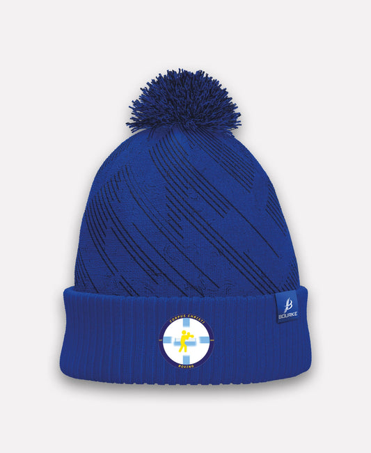 Corpus Christi Boxing Club BARR Bobble Hat (Navy/blue)