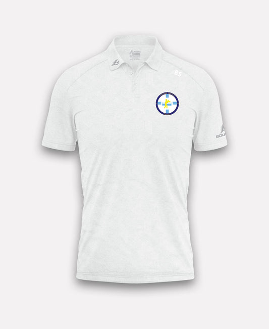 Corpus Christi Boxing Club BARR Polo Shirt (White)