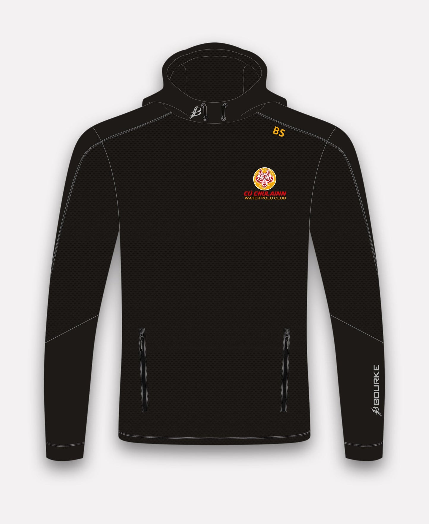 Cú Chulainn Water Polo Croga Hoody (Black)