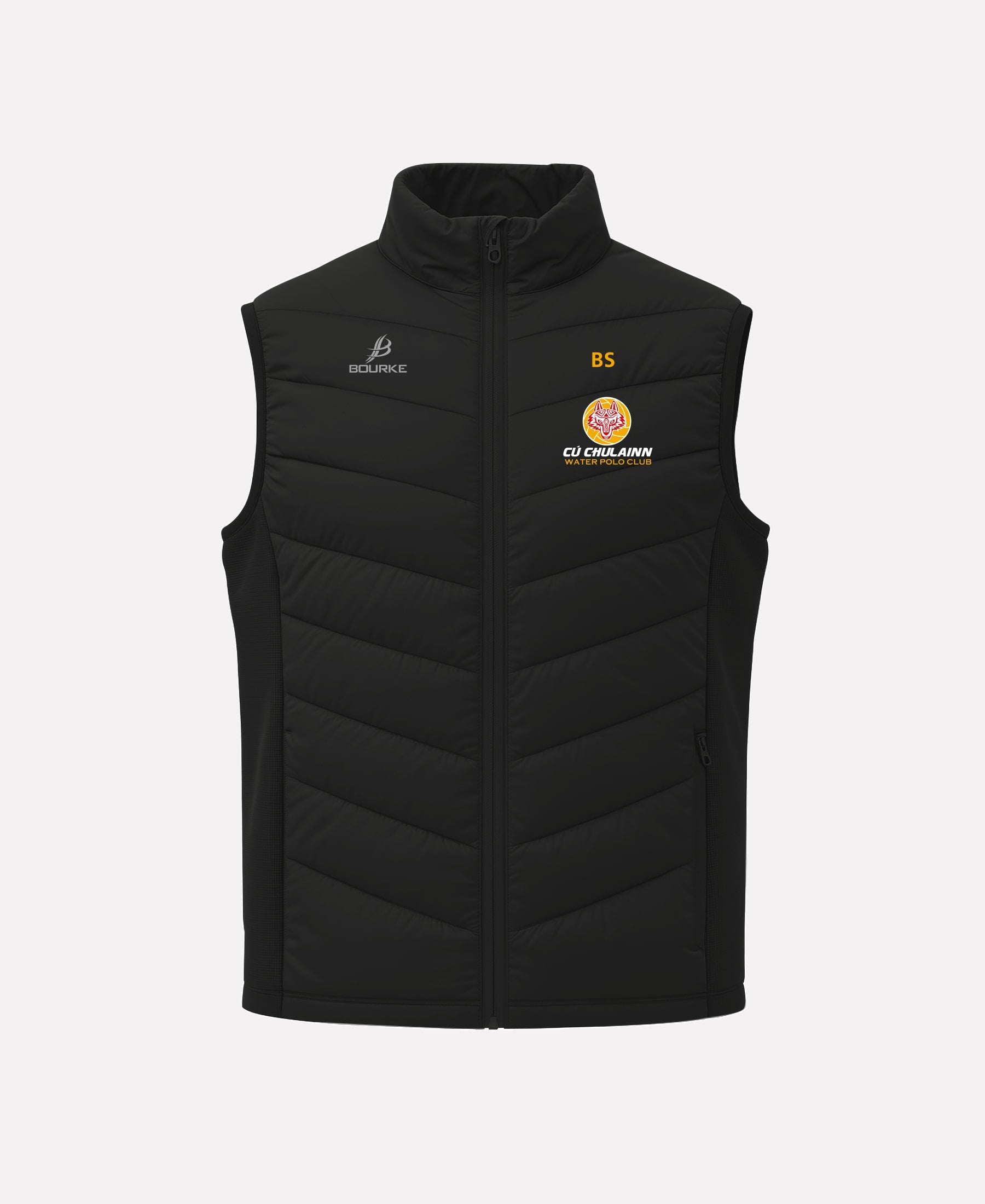 Cu Chulainn Water Polo FORTIS Gilet (Black) – Bourke Sports (.IE) Website