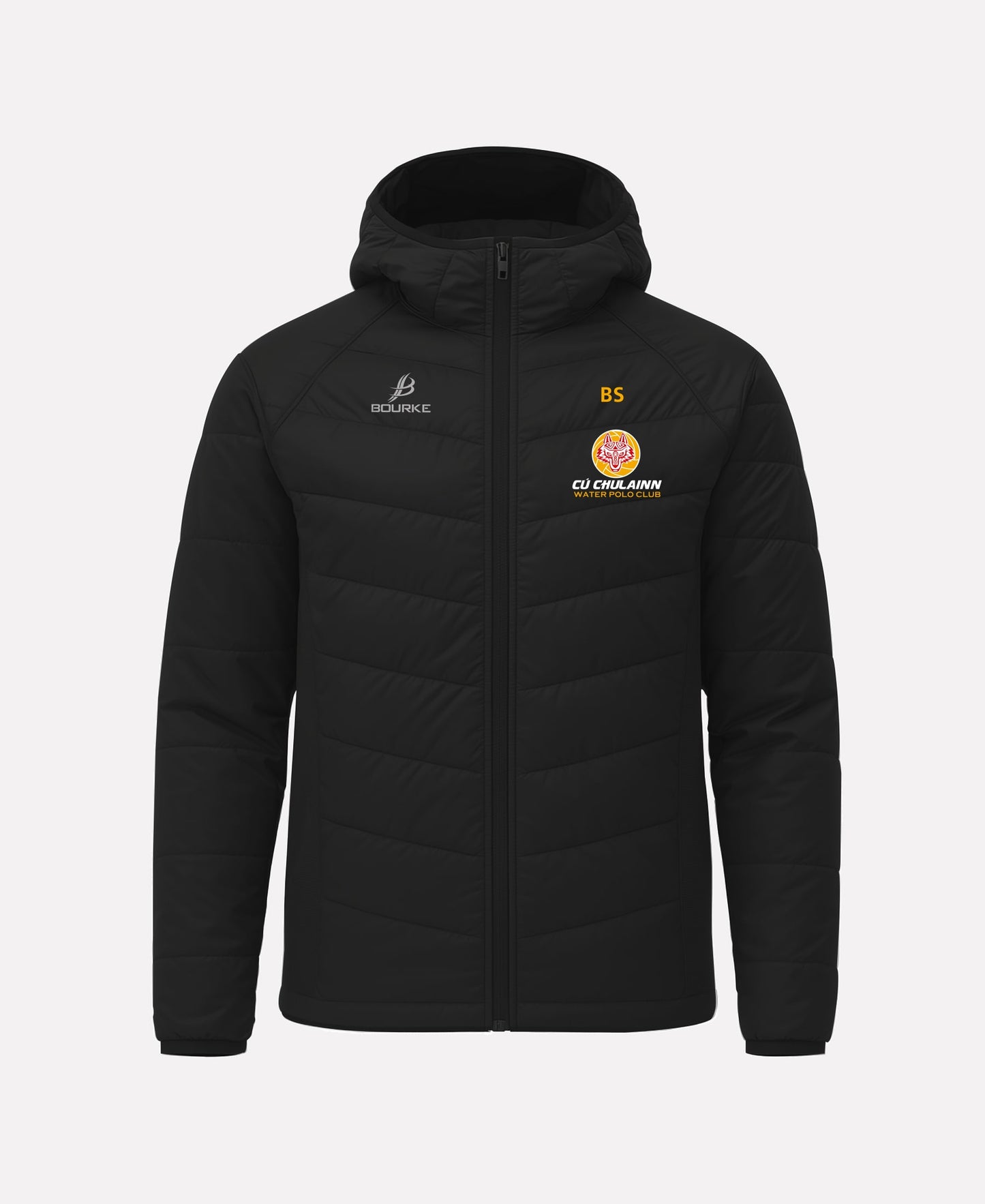 Cu Chulainn Water Polo FORTIS Hooded Jacket (Black)
