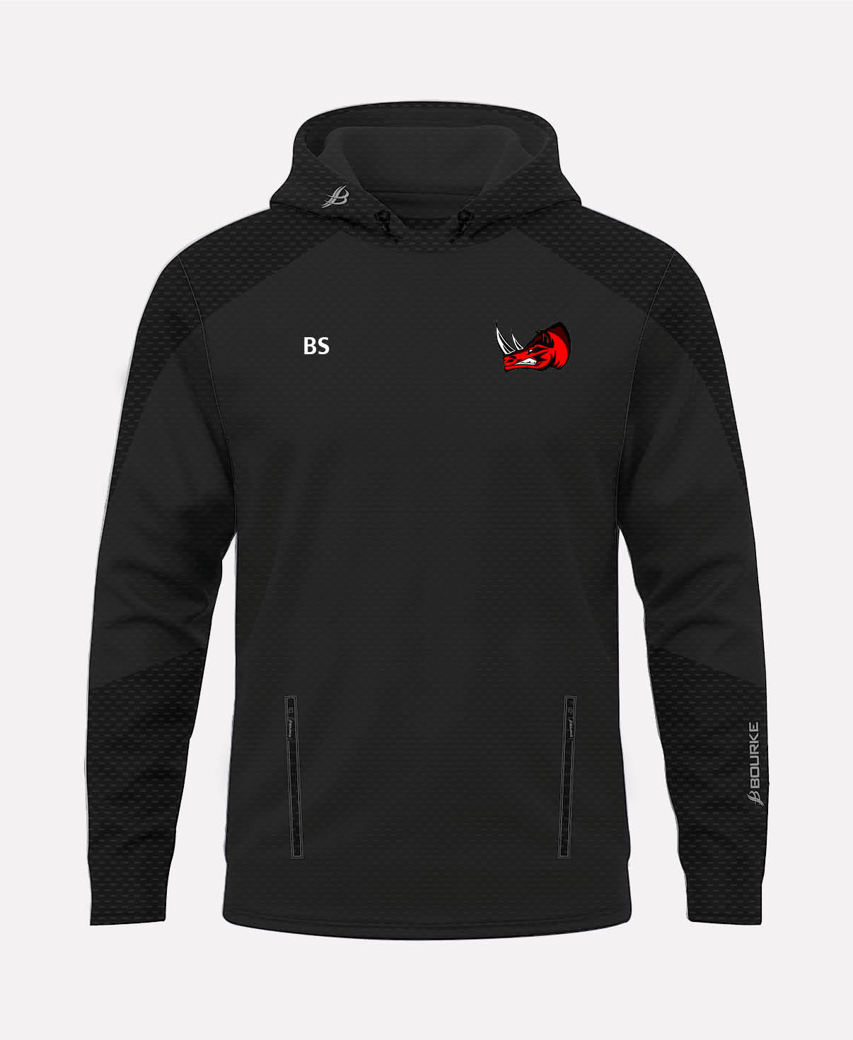 D15 Rhinos Croga Hoody (Black)