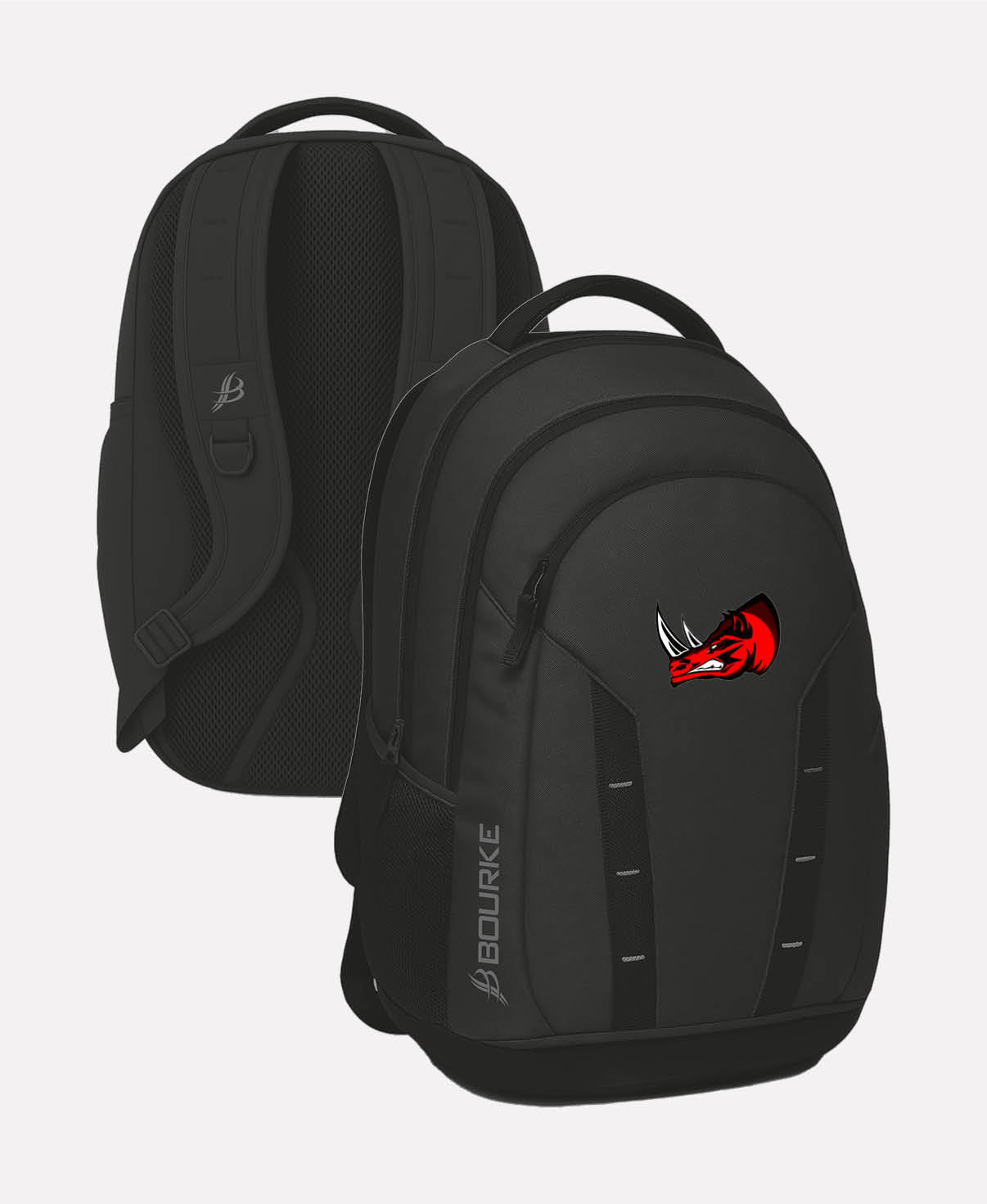D15 Rhinos CROGA Backpack (Black)