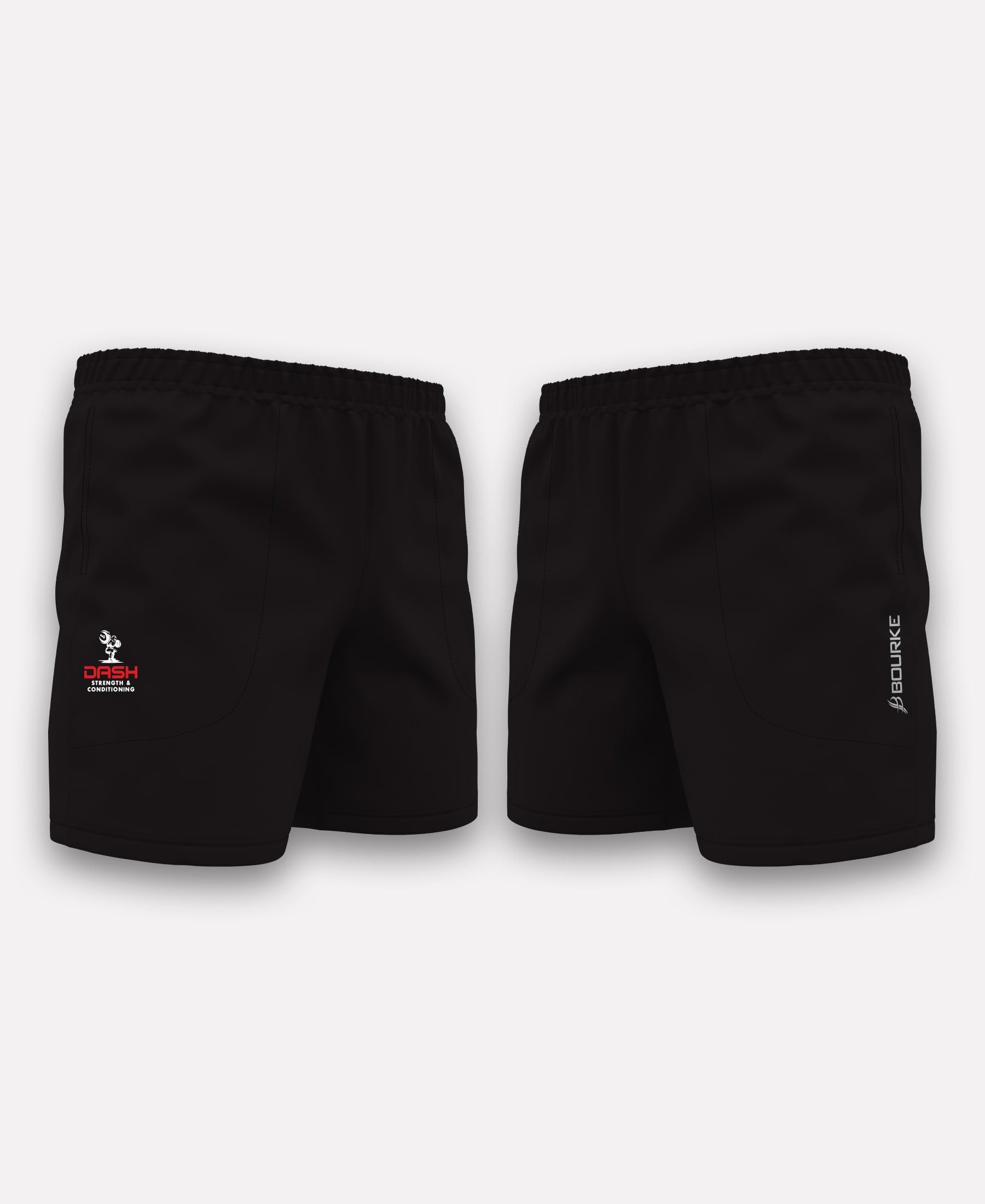 DASH Strength & Conditioning TACA Gym Shorts (Black)