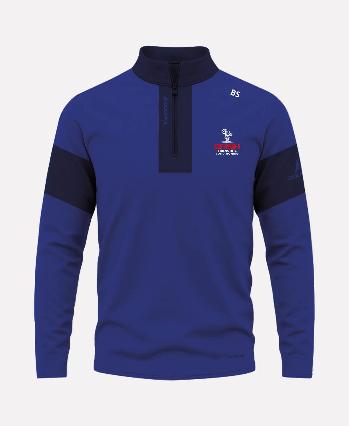 Dash Strength & Conditioning TEASRA Half Zip (Navy/Blue)