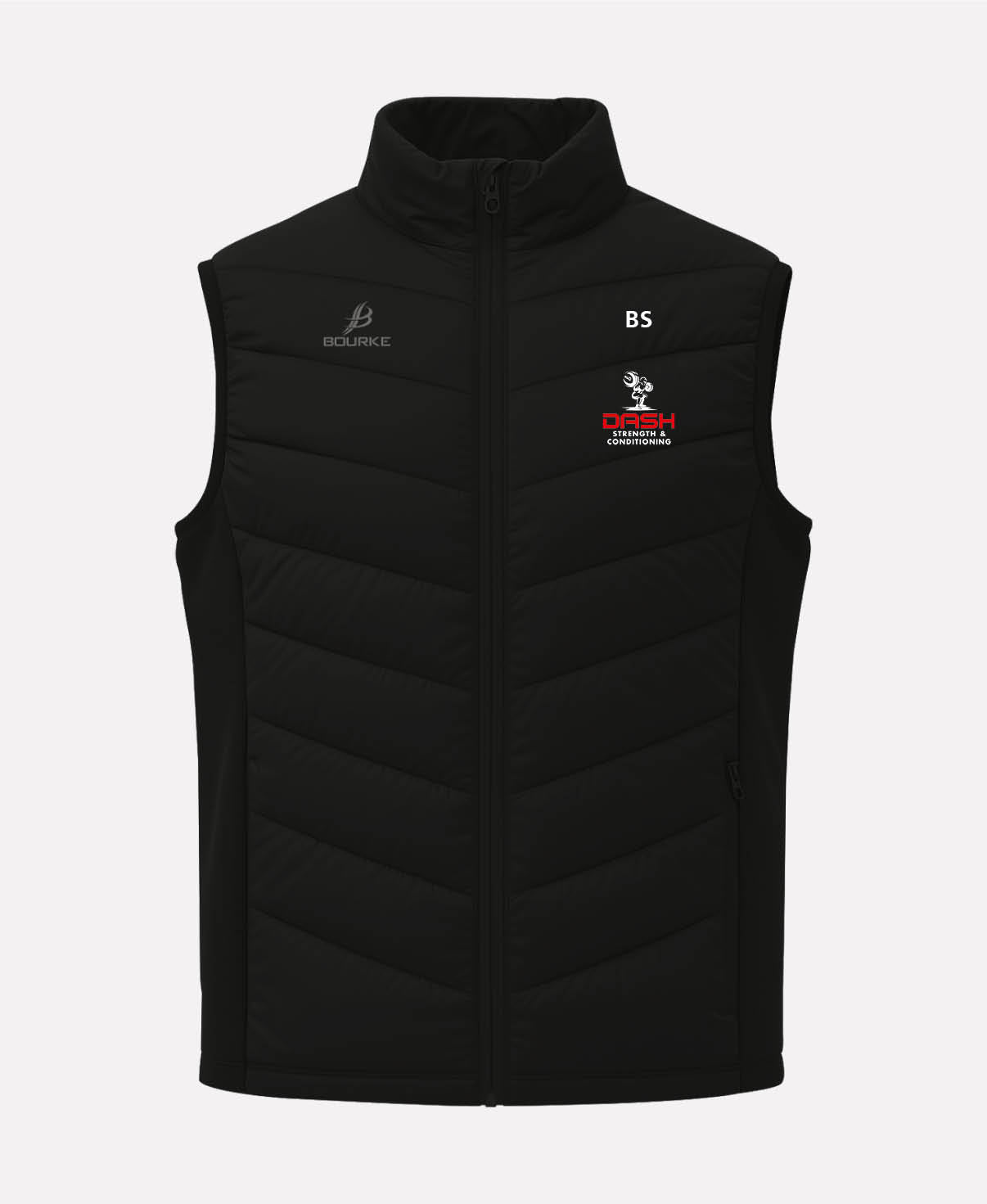 Dash Strength & Conditioning FORTIS Gilet (Black)