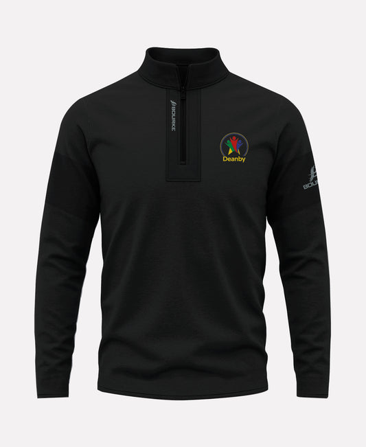 Deanby Special School STAFF TEASRA Half Zip (Black)
