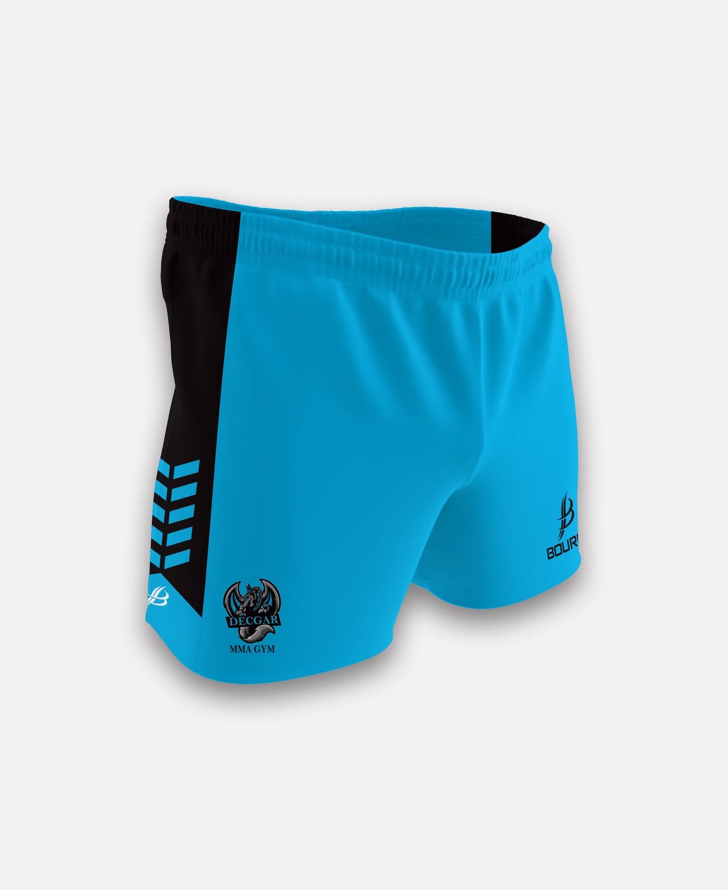 DecGar MMA Shorts (Cyan)