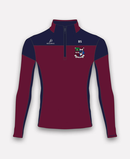 Delvin Camogie TACA Half Zip (Maroon/Navy)