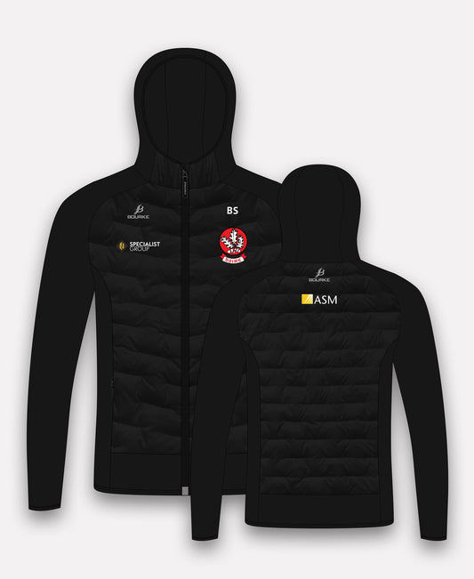 Derry Camogie Croga Ladies Hybrid Jacket (Black)
