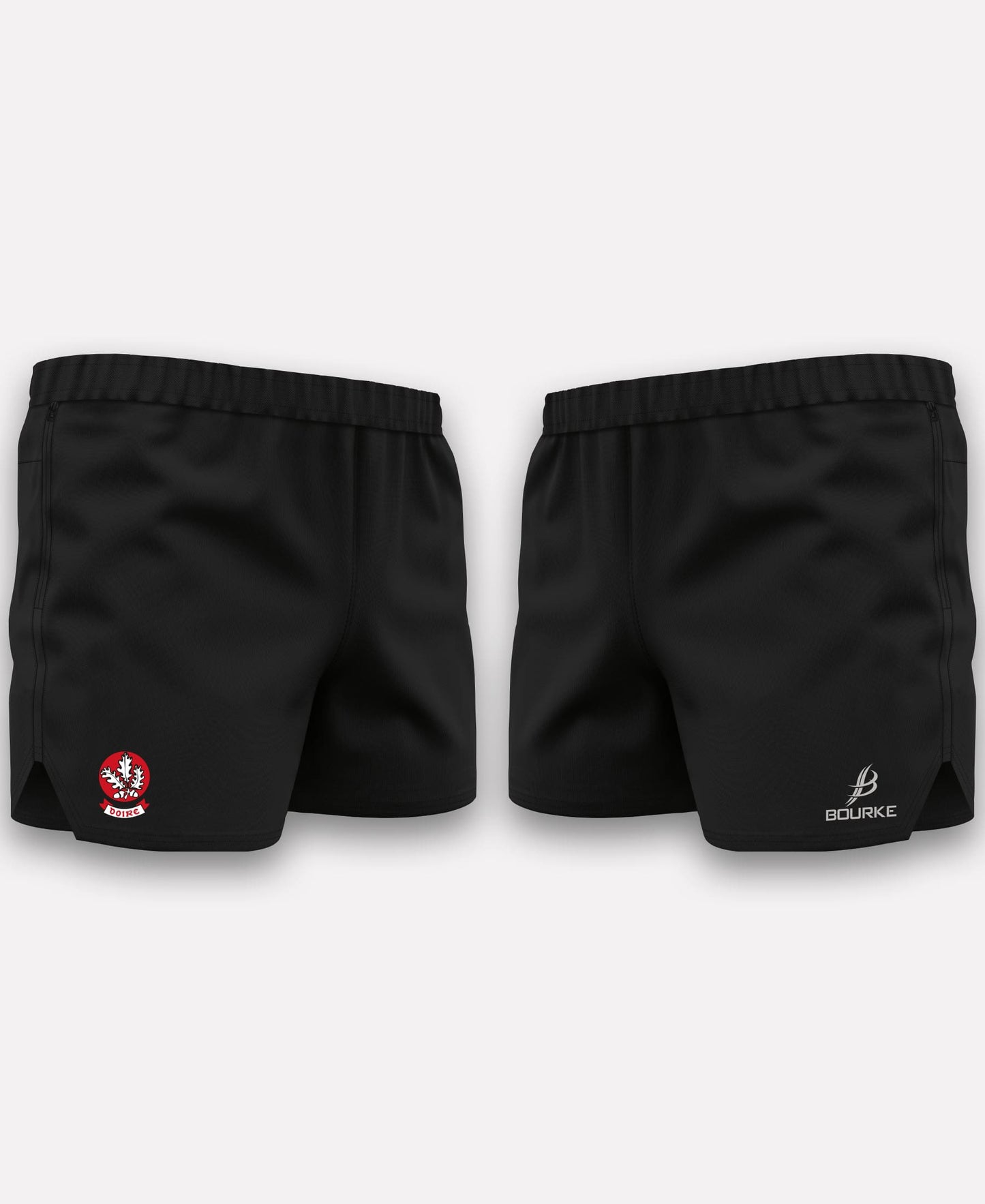 Derry Camogie BARR Gym Shorts (Black)