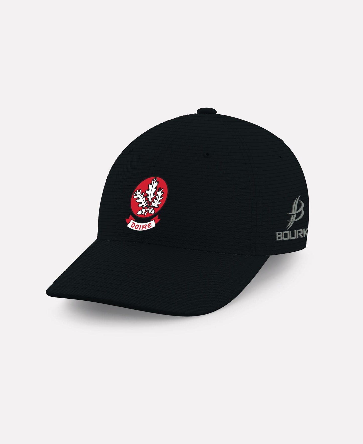 Derry Camogie Croga Baseball Cap (Black)