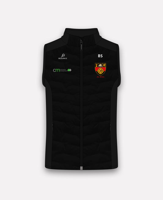 Down Camogie Croga Hybrid Gilet (Black)