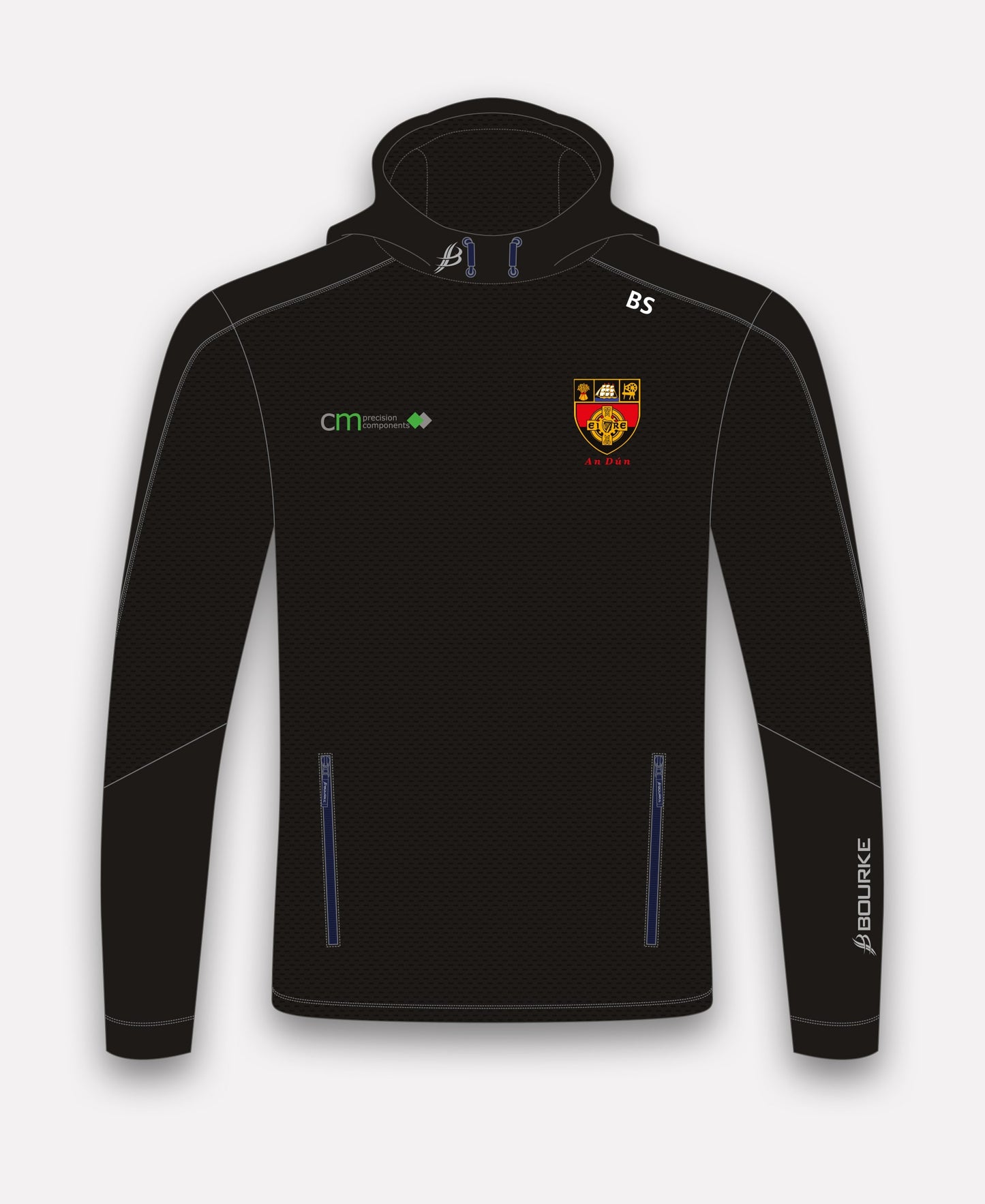 Down Camogie Club Croga Hoody (Black)