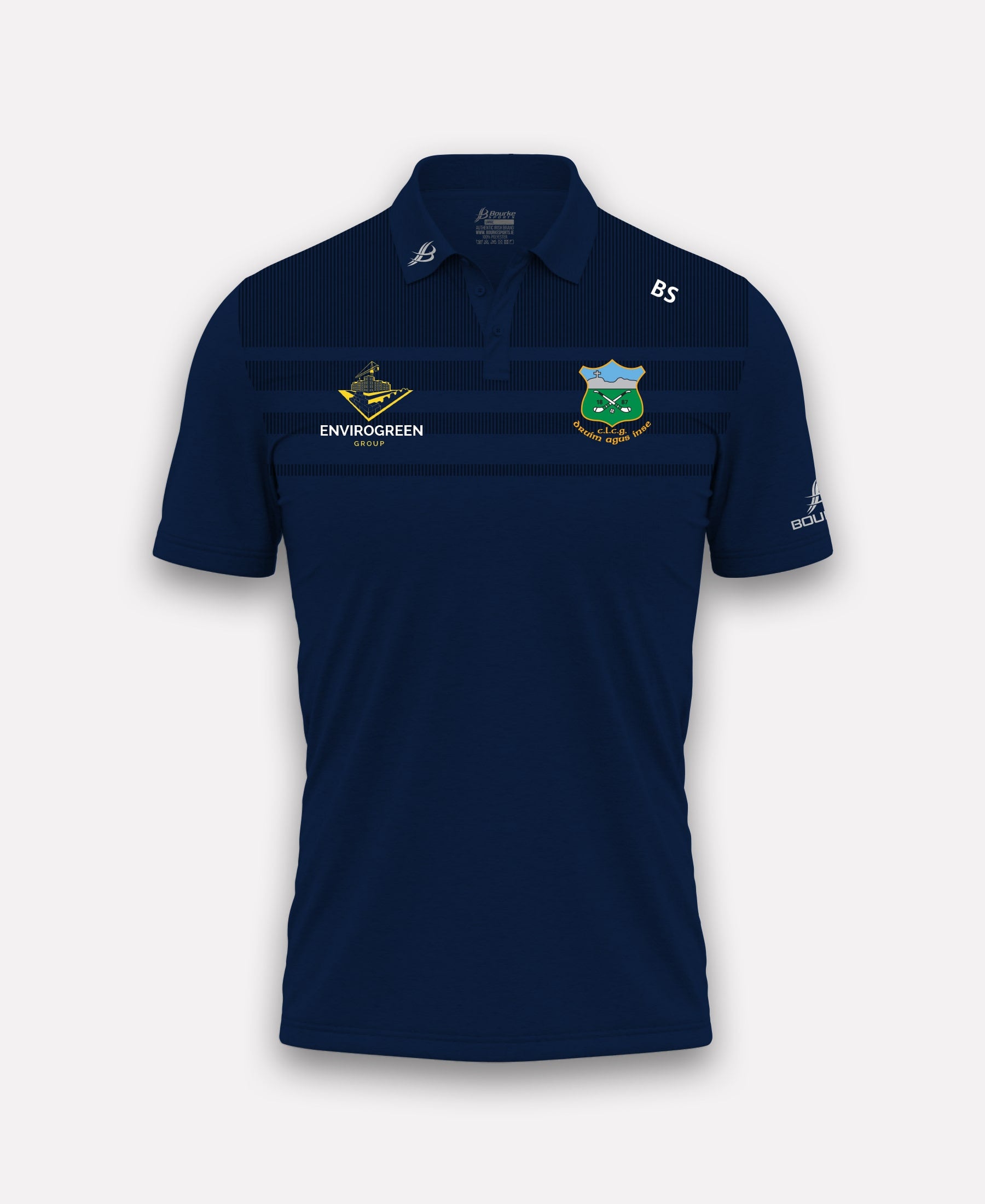 Drom & Inch GAA TACA Polo Shirt (Navy)