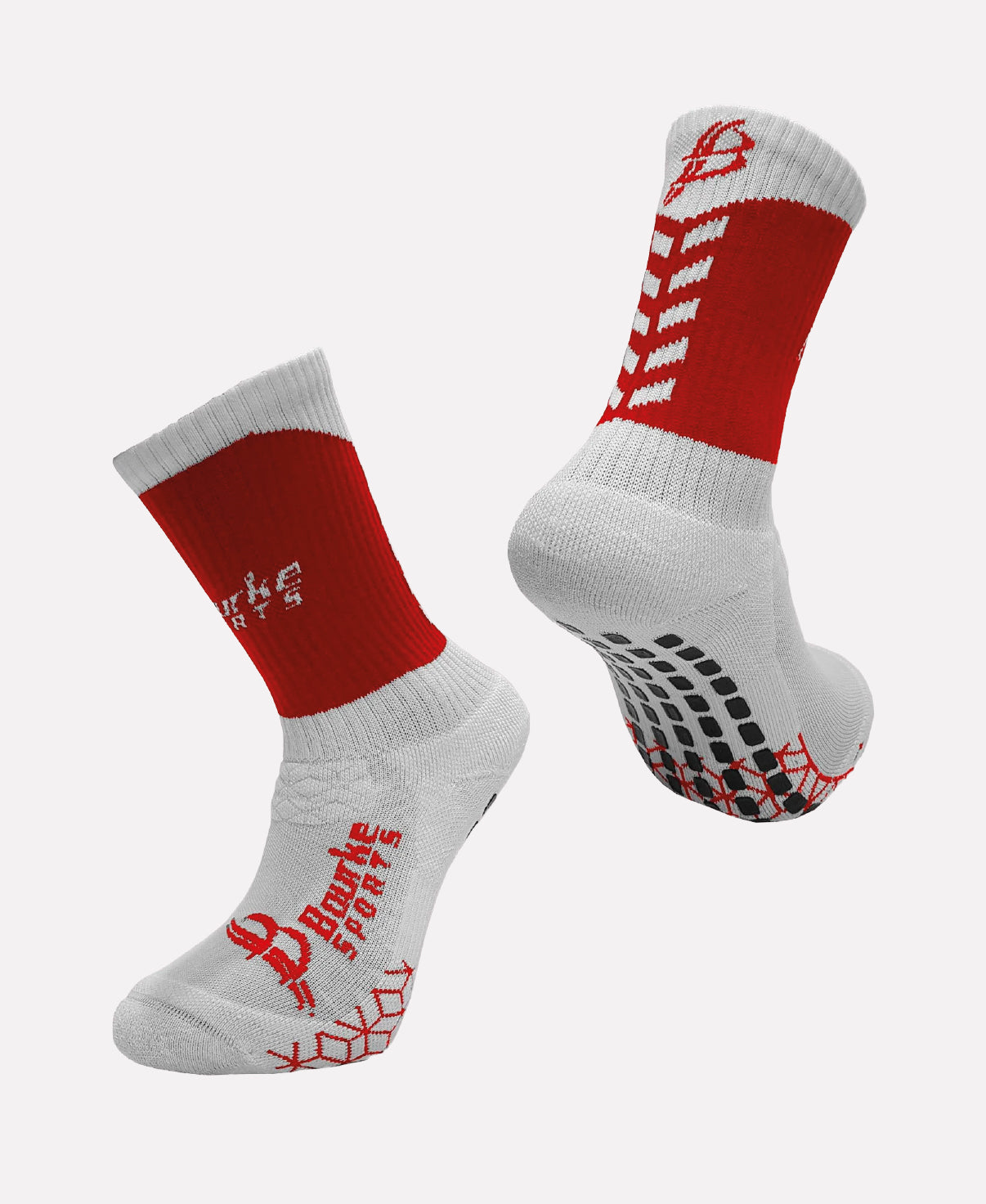 St Peters Dunboyne GAA Miniz Chevron Socks (Red/White)