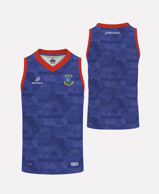 St Peters Dunboyne LGFA Singlet (Blue/Red)