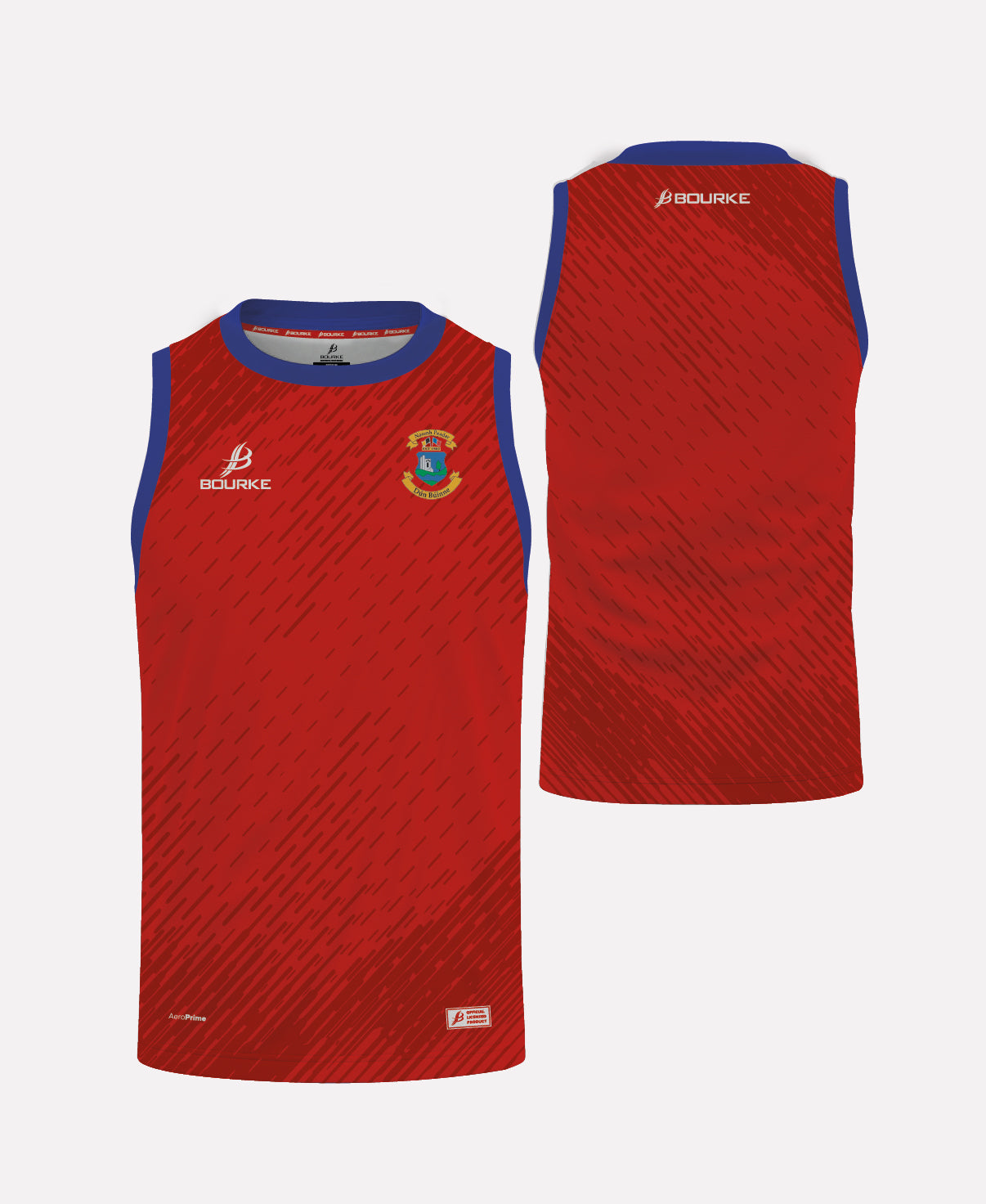 St Peters Dunboyne LGFA Singlet (Red/Blue)
