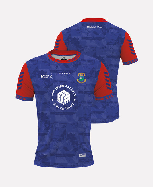 St Peters Dunboyne Training LGFA Jersey (Blue/Red)