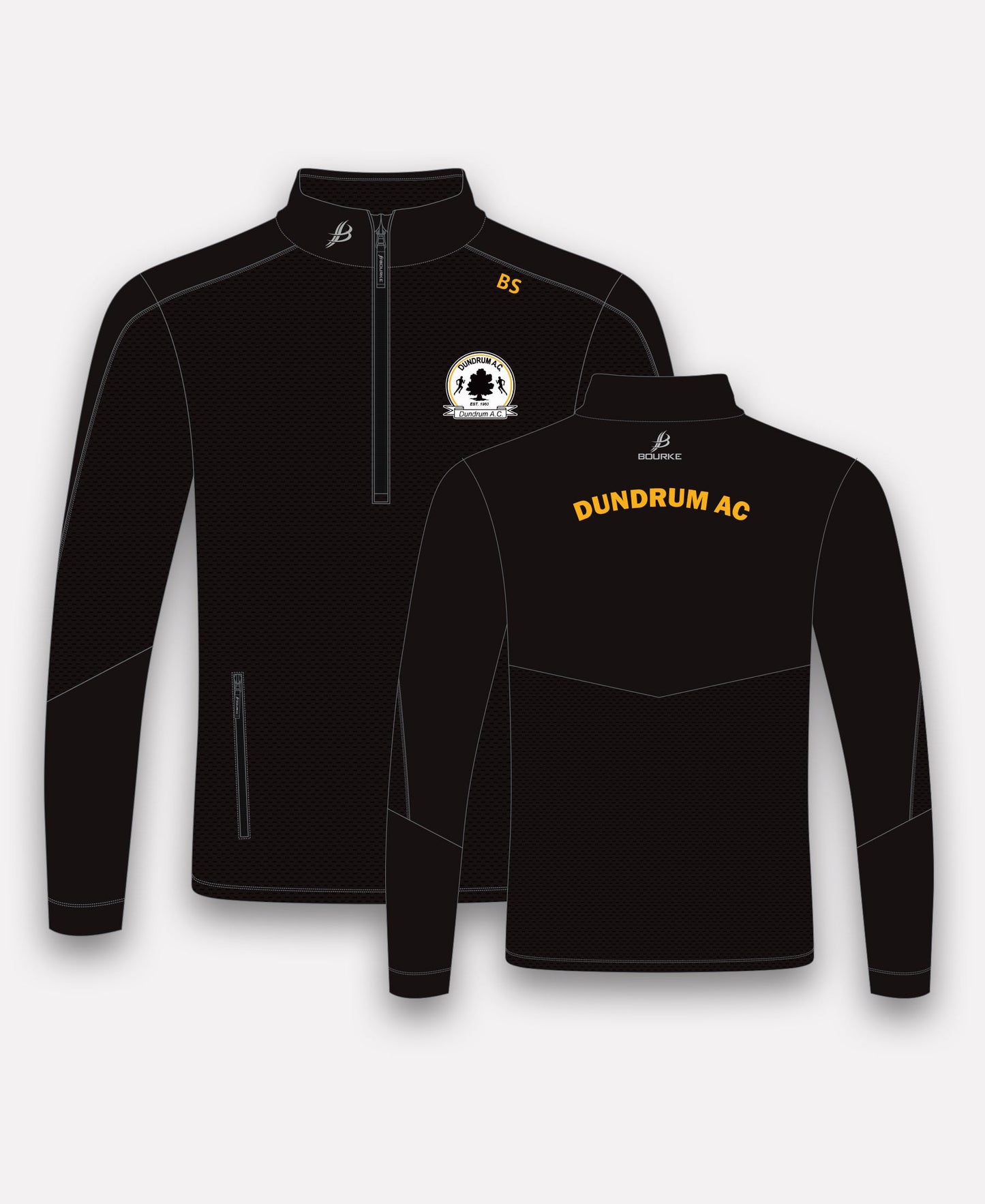 Dundrum AC Croga Half Zip (Black)