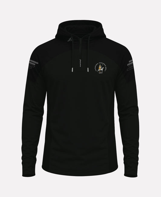 Dunloy Cuchullains SORA Half Zip Hoodie (Black)